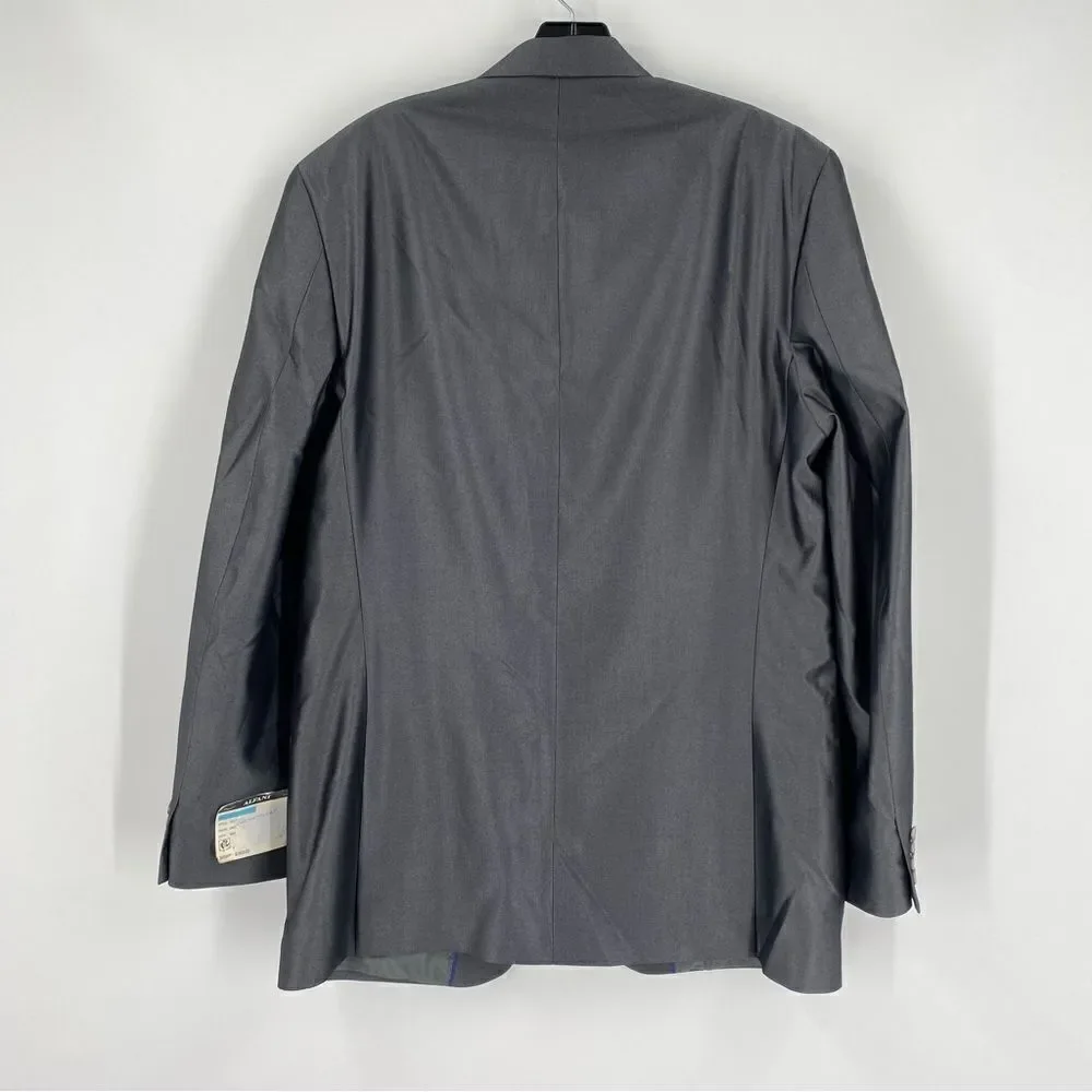 Alfani Men’s Regular Fit Gray 2 Button Suit Jacket size 40L